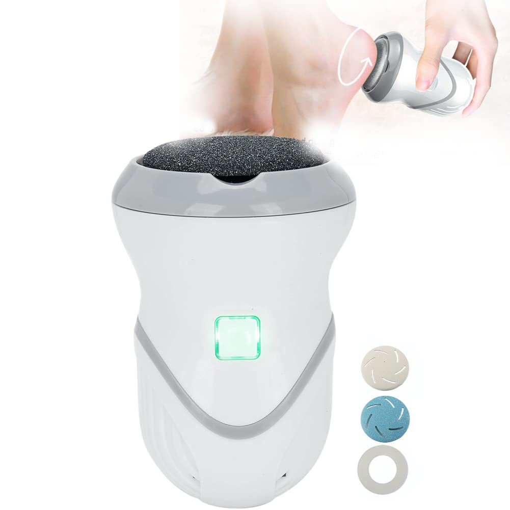 Electric Foot Grinder, Adjustable Foot File Foot Dead Skin Remover, Exfoliating Bortev Electric Foot Grinder for Foot Rasps Pedicure Foot Care Tools