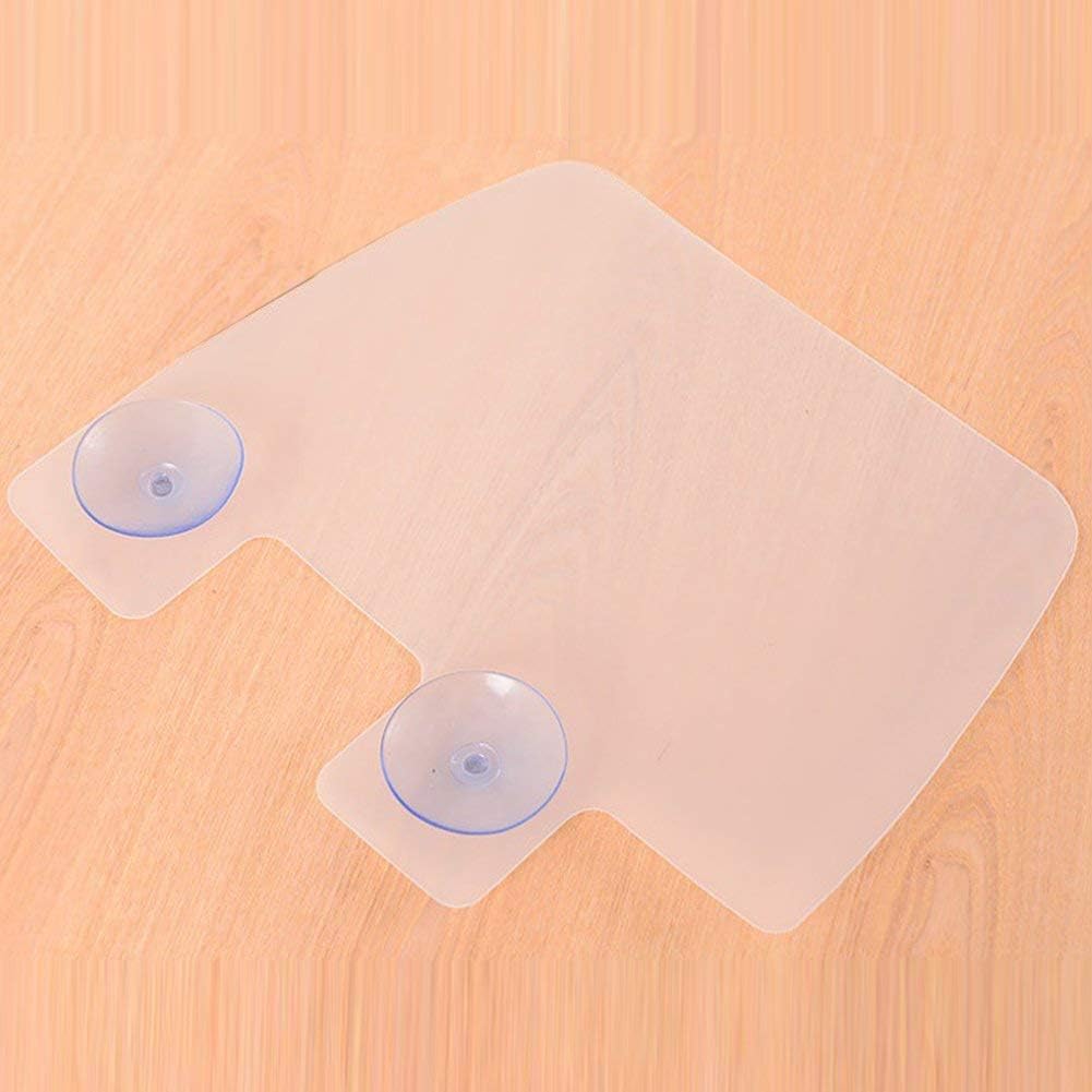 Flyes Silicone Sink Water Splash Guard with Suction Cups for Kitchen and Bathroom