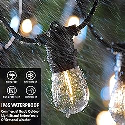 Stright 48FT Solar Powered String Light with Remote