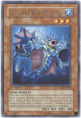 Yu-Gi-Oh! - Gladiator Beast Murmillo (GLAS-EN019) - Gladiators Assault - Unlimited Edition - Rare