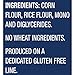 BARILLA Gluten Free Fettuccine, 12 Ounce - Non-GMO Gluten Free Pasta Made with Blend of Corn & Rice - Vegan Pasta