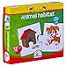 Bookid Toys Make A Match Puzzles (2 Parts) (Animal Habitat)
