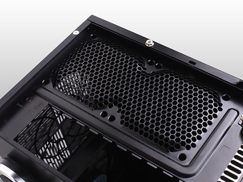 Silverstone Tek GD08B Aluminum Extended ATX / SSI-EEB compatible / SSI-CEB HTPC Computer Case Cases - Black