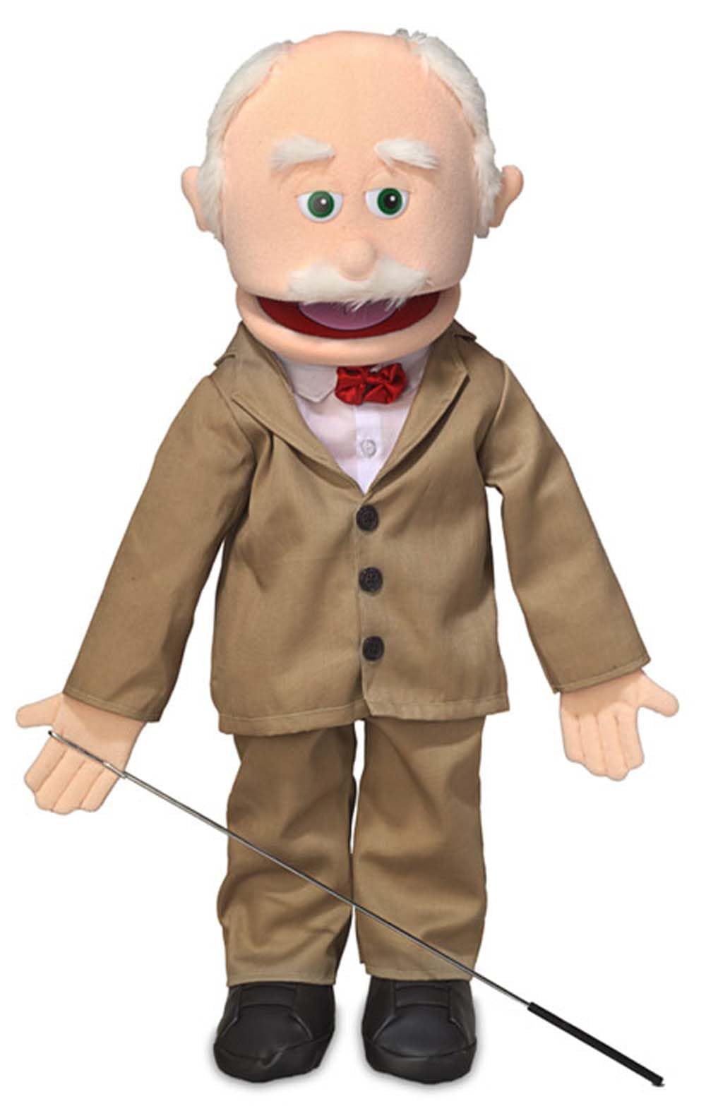 Pops, Peach Grandfather, Full Body, Ventriloquist Style Puppet, 65cm