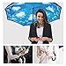 Ylovetoys Double Layer UV Proof and Windproof Inverted Umbrella for Car Outdoor (Sky Blue)