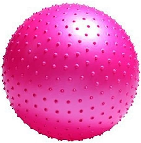 Stylish 65CM Exercise Fitness GYM Barbed Point Massage Yoga Ball Pilates ball health non-toxic fresh Exercise Accessories Pink