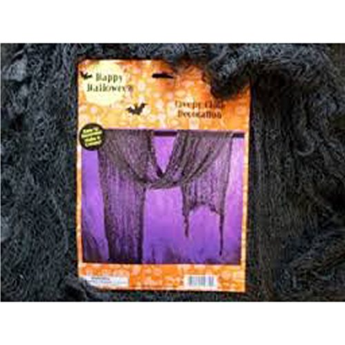 zhihu 2 PCS Super Size 180"-300" Creepy Halloween Creepy Gray Black Purple White Cloth for Halloween Party Supplies & Decorations (180inch, Purple)