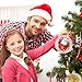 Uten 20Pcs Clear DIY Craft Ornament Christmas Decorations Balls 3.94