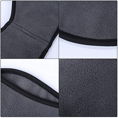 HHOOMY Ohrwärmer Stirnbänder Winter Sport Stirnband für Männer Frauen, Fleece Ohrhauben Stirnbänder, Kaltwetter Ohrenschützer für Laufen, Radfahren und tägliche Kleidung (2er Pack)