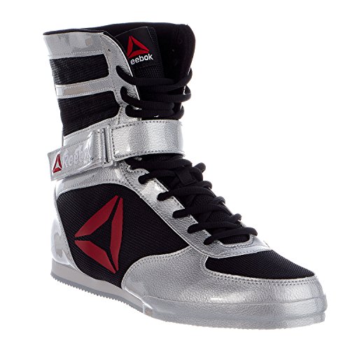 reebok boxing boots red