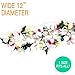 BOSHENG Hawaiian Plumeria Flower Leis Necklaces for Party Event,Christmas Decoration