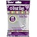 Darice 28-001V 3-Inch-by- 4-3/4-Inch Clear Treat Bag 200-Pieces (3)