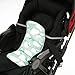 Car Seat Cooler for Baby Strollers, Carseats, Baby Carriers. Effortlessly Keep Baby Cool in Summer. This Cooling Pad Easily Attaches to Infant Car Seats, Strollers, or use as a Backpack. Grey Large
