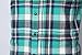 NUTEXROL Men's Casual Flannel Plaid Shirt Sleeveless Cotton Plus Size Vest Green and White L
