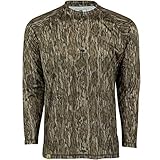 Mossy Oak Youth Camo Performance Long Sleeve Tech Hunting Shirt