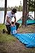 Klymit Insulated Double V Inflatable Sleeping Pad for Camping, Lightweight Hiking and Backpacking Air Bed For Cold Weather, 3 Inch Thick