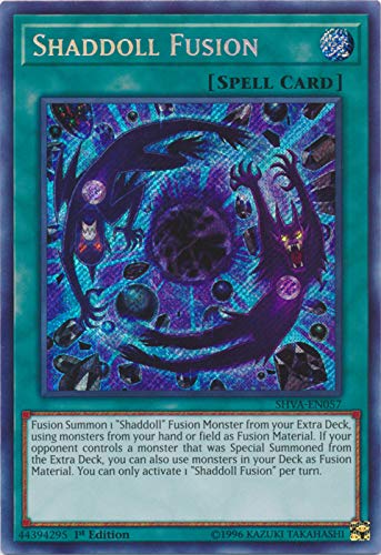 Yu-Gi-Oh! - Shaddoll Fusion - SHVA-EN057 - Secret Rare - 1st Edition - Shadows in Valhalla