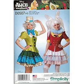 Alice in Wonderland sewing patterns - Alice-in-wonderland.net shop