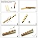 EricX Light 3.2 inch Cross Wooden Candle Wicks, 20 Sets, Wood Candle Wicks for Candle Making, Candle DIY