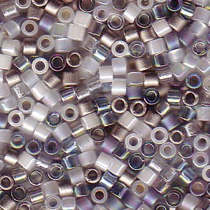 Miyuki Delica Seed Beads Mix 10/0 GREY GHOST 7.2 Grams