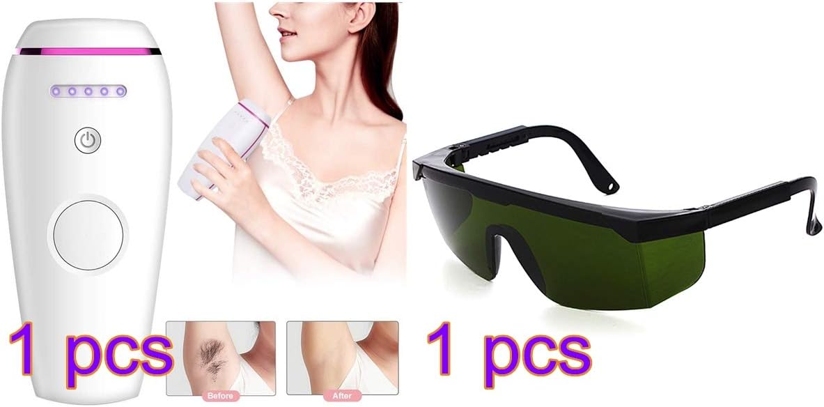 Huainiu IPL Epilatore Luce Pulsata 500000 Lampeggia,Epilatore Indolore