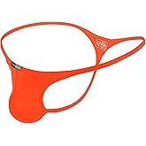 ChaoGii Men's Thong Underwear G-String Bulge Pouch Bikini T-back Underwear Low Rise Brief