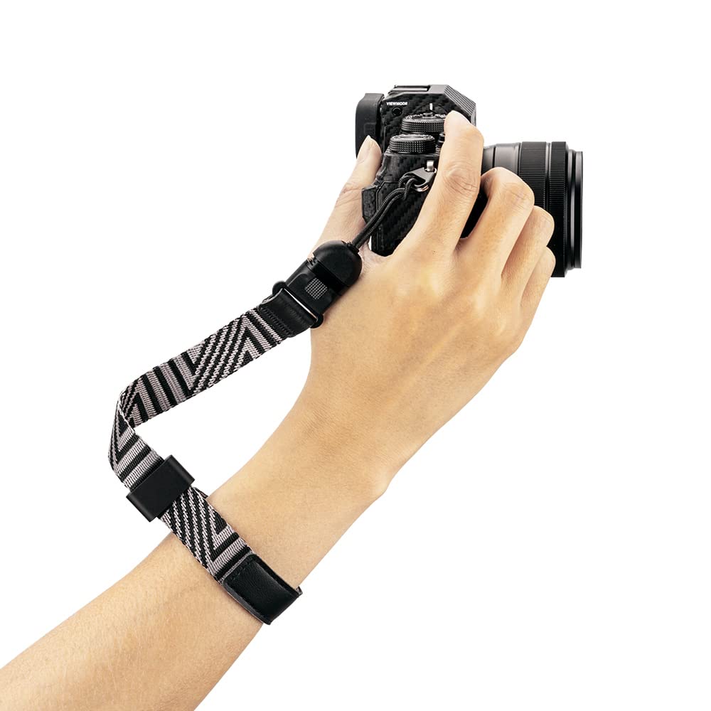 PROfezzion Camera Wrist Strap with Metal Secure Quick Release Buckle for XT50 XT5 XE5 XM5 X-T50 X-T5 X-E5 X-M5 XA7 X100V X100F Canon R100 R50V R10 Z50 Z30 Z8 Z7 Z6 Zf Zfc & More