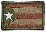 Puerto Rico State Flag - 2x3 Morale Patch - Multicam