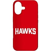 Hometown Hawks Text Design Case for iPhone 17