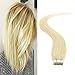 LaBetti tape In Human Hair Extensions - 16 18 20 22 24 Inch 20wigs 30g/16in 40g/18in 50g/20in 60g/22in 70g/24in Set - Silky Straight Skin Weft Human Remy Hair