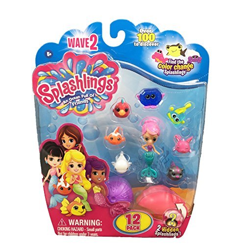 Splashlings Wave 2 Toy Figure (12 Pack) Style 7