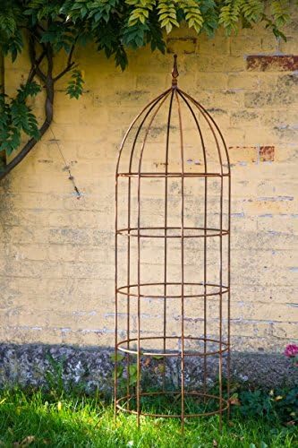 kuheiga Obelisk - Tutor para plantas trepadoras (150 cm), diseño ...