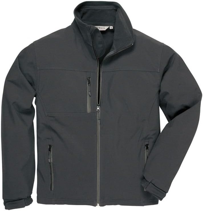Portwest TK50 Water Resistant Windproof Softshell Jacket (3L) Black, 3X-Large, 3XL - Image 3
