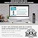 720°DGREE Leakproof Tritan Water Bottle uberBottle - 50 oz, 1.5 Liter | Ideal for School, Fitness, Outdoor, Sport, Bike, Kids, Camping | with Fruit Filter - BPA Free (black)