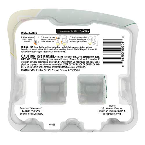 Glade Plugins Scented Oil Refills Holiday Collection 2018 Enchanted