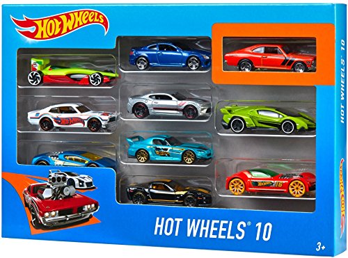 Hot Wheels 10 Car Pack (Styles May Vary)