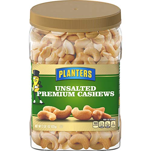 Planters Unsalted Premium Cashews (33 oz Canister) Pricepulse