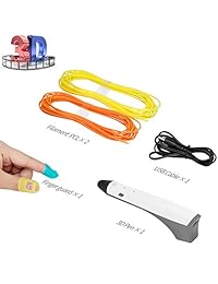 atoumic 3d Pen doodler Pen withd umjammed Boquilla, Diseñado para la creación y la imaginación, aplicable a recambios de filamento de PLA PCL, segura para los niños, adecuado para Arte y Artesanía
