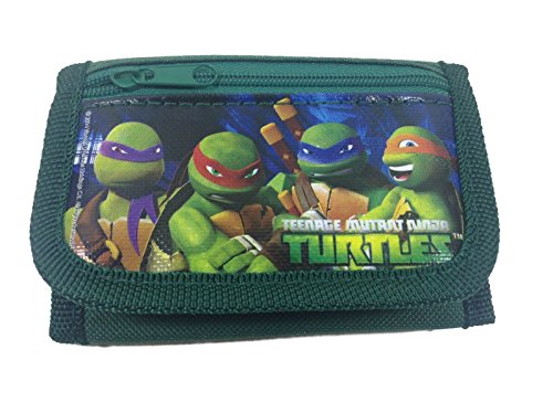 Fantastic Deal! Ninja Turtles Green Trifold Wallet