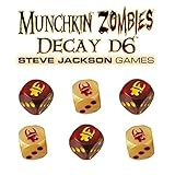 Munchkin: Zombie Decay D-6 Dice