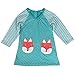 Jastore Kids Girl Cute 2PCS Striped Clothing Set Long Sleeve Top +Leggings Outfits (5T, Blue)