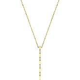 Bony Levy 18K Yellow Gold Diamond Cleo Drop Pendant Necklace