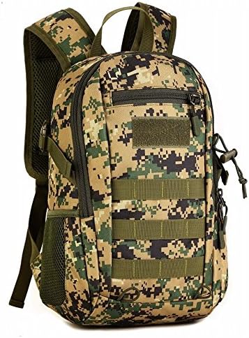 Hung Kai 12L mini lightweight wide mouth opening specification durability water resistant outstanding 6 colors to choose camouflage pattern casual backpack outdoor backpack