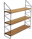 amadeco Küchenschrank Wandschrank Hängeschrank Küchenregal - Holz