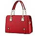 ILISHOP Women's New Fashion Shoulder Bags Top-handle Bags For Ladies Casual Cross-body Bags For Teens Hot Sale (Red)