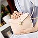 edfamily Women Girls Mini Handbags Leather Crossbody Single Shoulder Bag Cellphone Pouch Purse Wallet(Beige)
