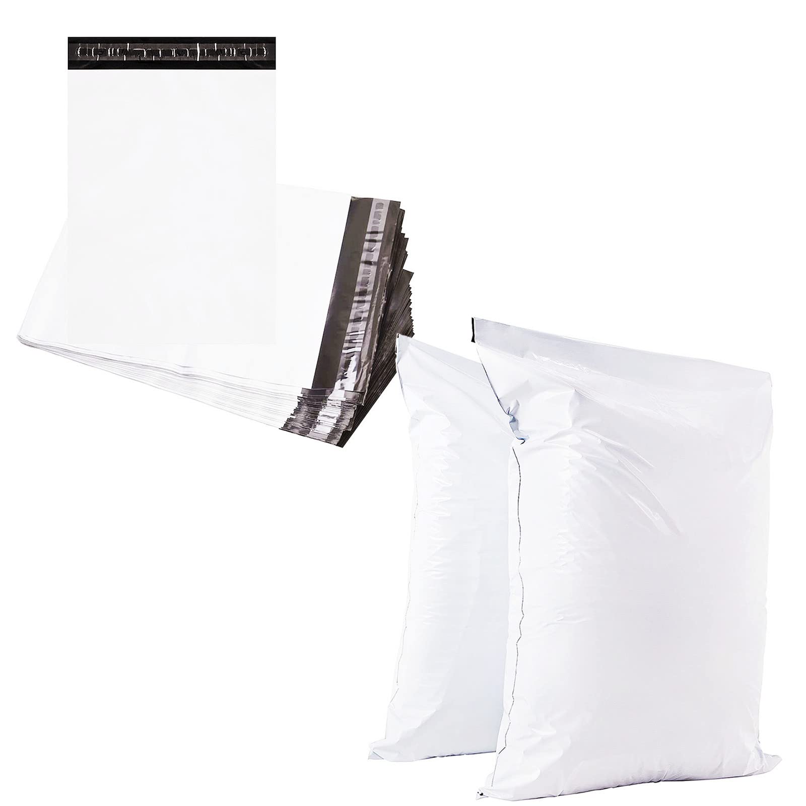 12P 31"x37"Extra Large White Plastic Mailing Postage Bag Post Parcel Bags for Posting Mailers Shipping,Mailing Poly Postal Self Seal Bags Package Bags Mail Envelopes for Packaging Clothes Parcel,Boxes