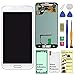 Display Touch Screen (AMOLED) Digitizer Assembly with Home Button for Samsung Galaxy S5 All Models G900 G900A G900P G900V G900T G900R4 G900F G900H (for Repair Replacement) (Shimmery White)