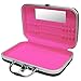 Ikee Design Jewelry and Cosmetic Travel Case - N/A Pink