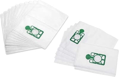 FIND A SPARE Microfibre Vacuum Bags for Henry Hetty Basil James Pack of 15